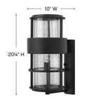 Hinkley Lighting Saturn Large Wall Mount Lantern