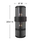 Hinkley Lighting Saturn Large Wall Mount Lantern