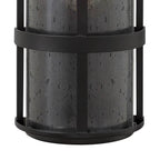 Hinkley Lighting 1909SK Satin Black Large Wall Mount Lantern Image 3