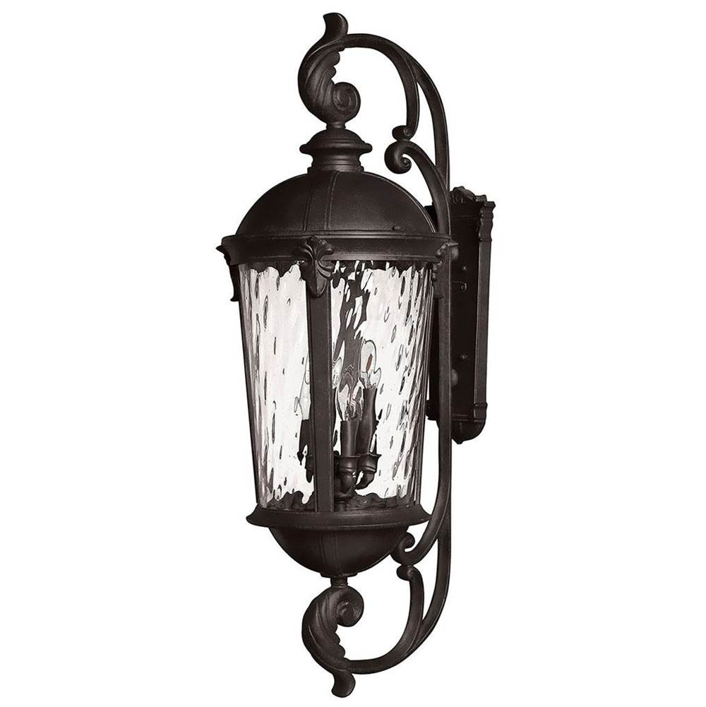 Hinkley Lighting 1929BK Black Extra Large Wall Mount Lantern Image 1