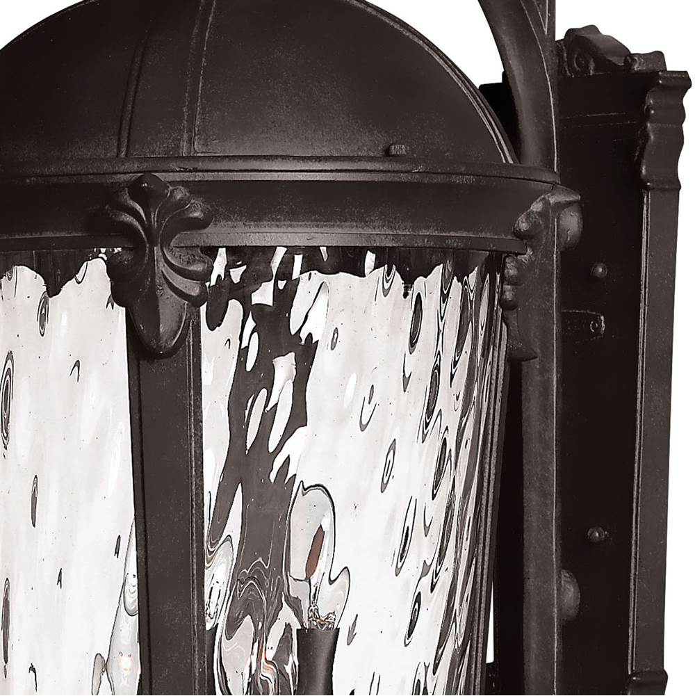 Hinkley Lighting 1929BK Black Extra Large Wall Mount Lantern Image 4