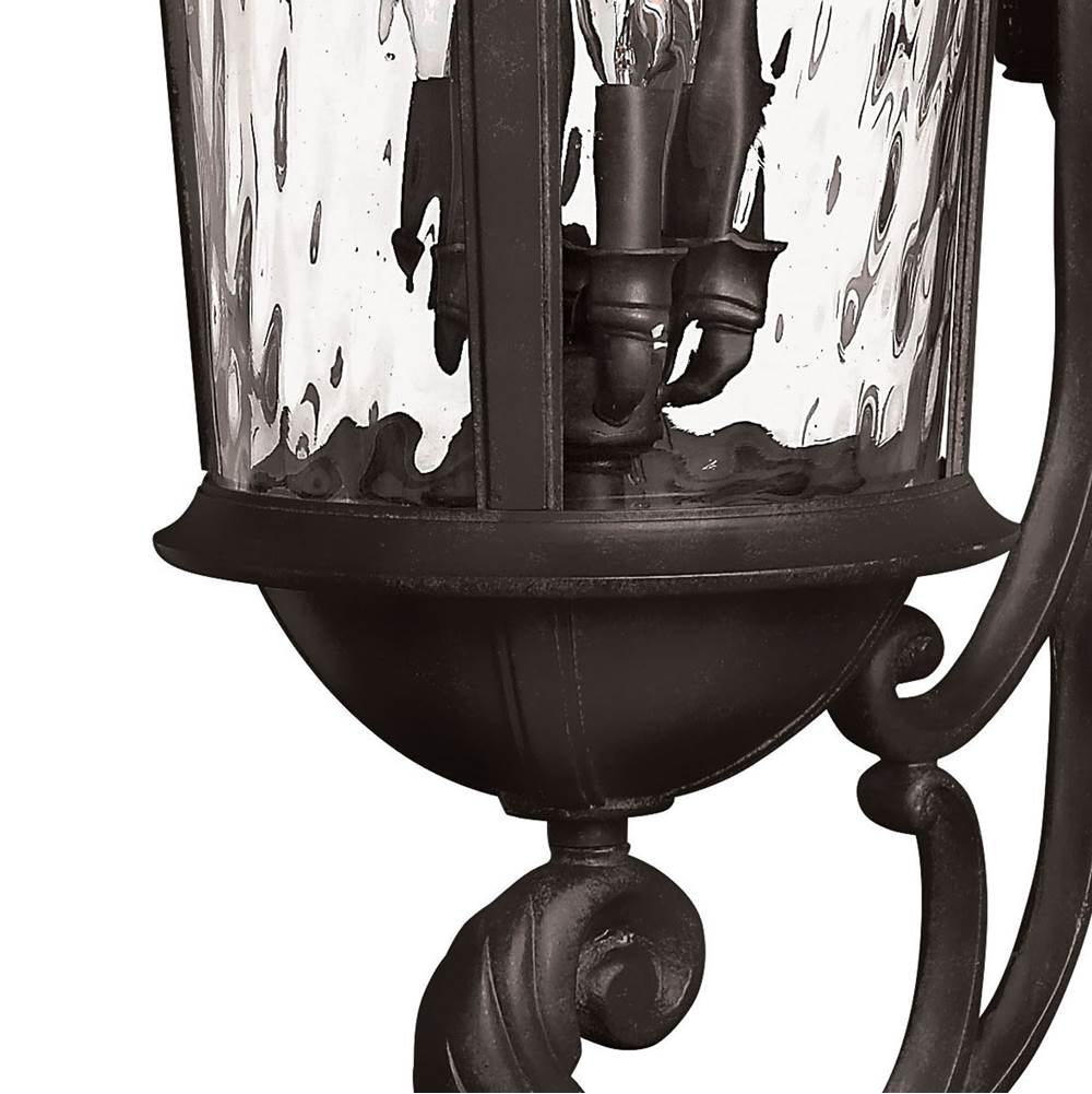 Hinkley Lighting 1929BK Black Extra Large Wall Mount Lantern Image 3