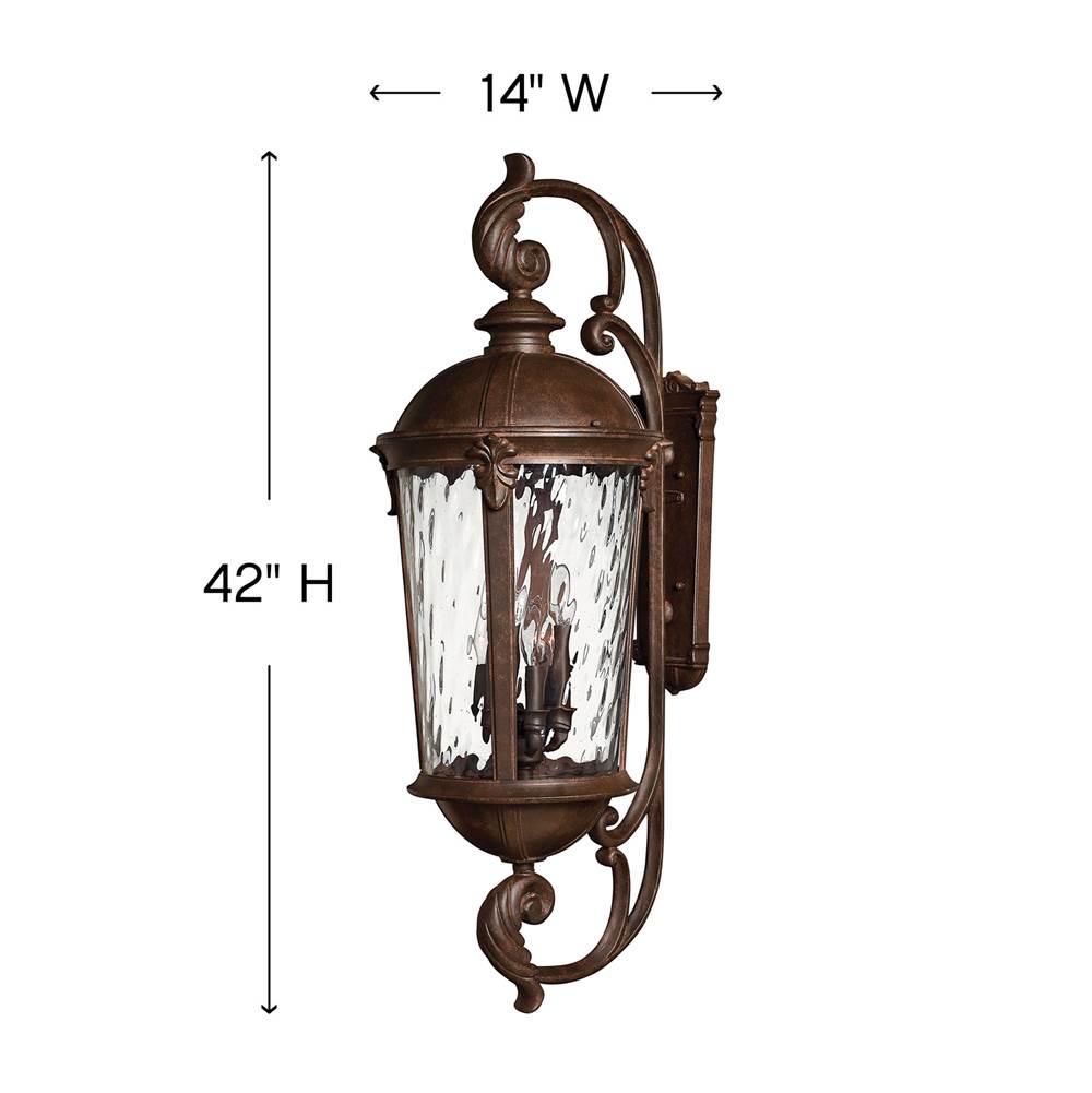 Hinkley Lighting Windsor Extra Large Wall Mount Lantern