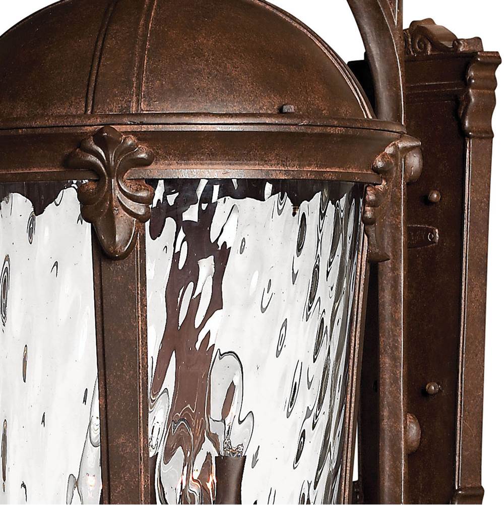 Hinkley Lighting 1929RK River Rock Extra Large Wall Mount Lantern Image 3