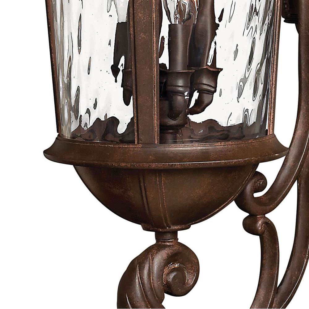 Hinkley Lighting 1929RK River Rock Extra Large Wall Mount Lantern Image 2
