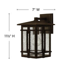 Hinkley Lighting Tucker Small Wall Mount Lantern