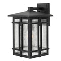 Hinkley Lighting 1965MB Museum Black Large Wall Mount Lantern Image 1