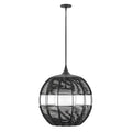 Hinkley Lighting 19675BK Black Orb Pendant Image 3