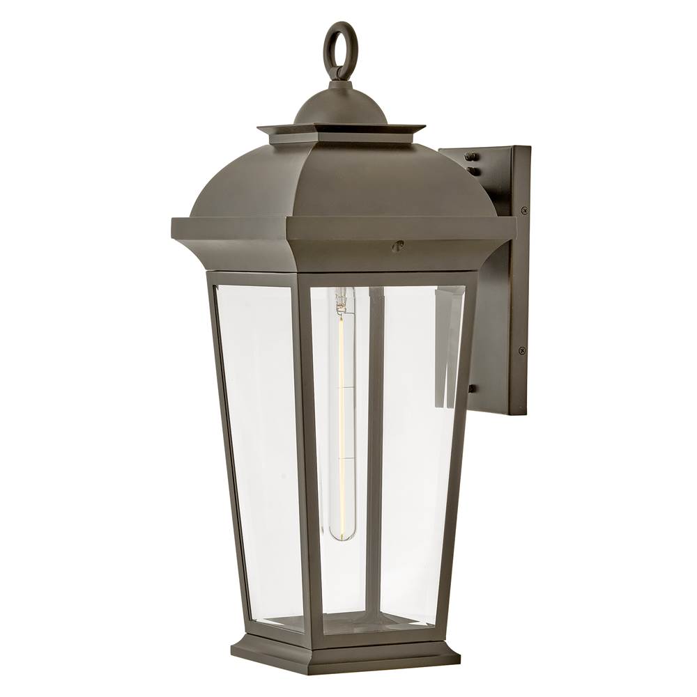 Hinkley Lighting 19694BLB Blackened Brass Extra Large Wall Mount Lantern Image 1