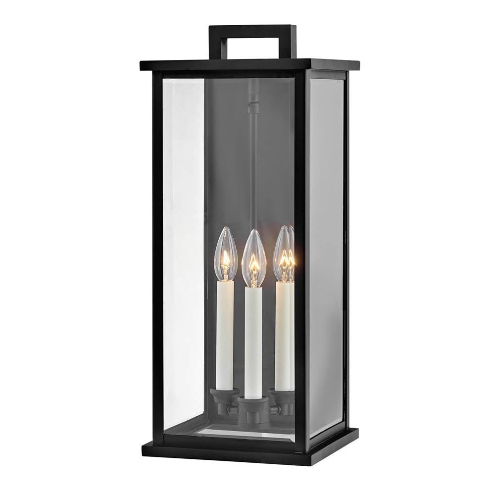 Hinkley Lighting 20015BK Black Large Wall Mount Lantern Image 1