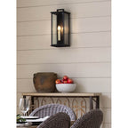 Hinkley Lighting 20015BK Black Large Wall Mount Lantern Image 5