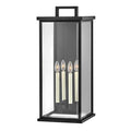 Hinkley Lighting 20018BK Black Double Extra Large Wall Mount Lantern Image 1