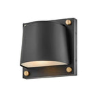 Hinkley Lighting 20020BK-LL Black Small Wall Mount Lantern Image 1