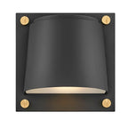 Hinkley Lighting 20020BK-LL Black Small Wall Mount Lantern Image 2