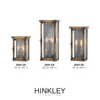 Hinkley Lighting 2005DS Dark Antique Brass Large Wall Mount Lantern Image 2