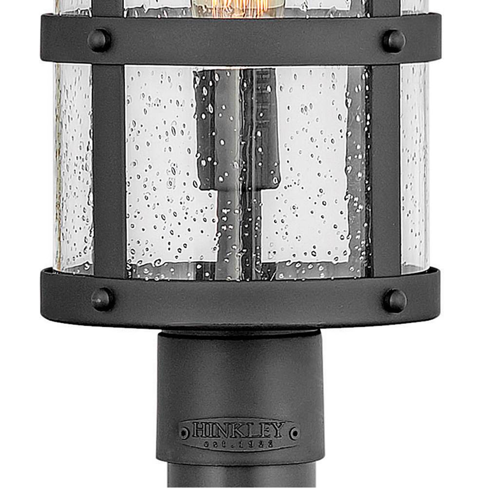 Hinkley Lighting 2687BK-LV Black Medium Post Top Or Pier Mount Lantern 12v Image 2