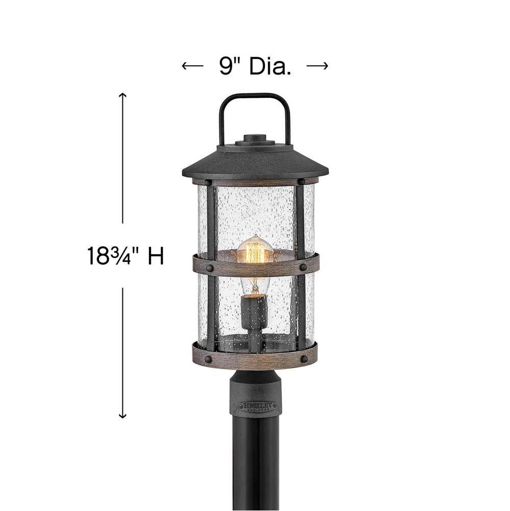 Hinkley Lighting Lakehouse Medium Post Top Or Pier Mount Lantern
