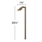 Hinkley Lighting 16507MZ Matte Bronze Hardy Island Spot Light And Stem Image 6