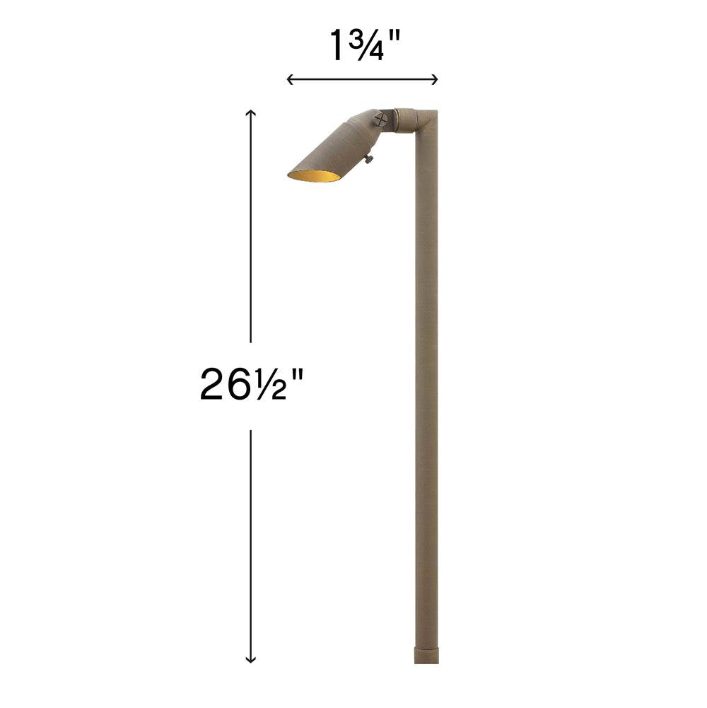 Hinkley Lighting 16507MZ Matte Bronze Hardy Island Spot Light And Stem Image 6