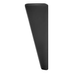 Hinkley Lighting 1557SK Satin Black Taper Deck Sconce 12v Wide Horizontal Image 4