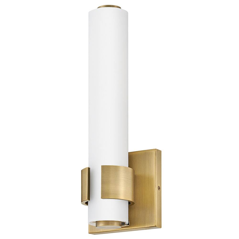Hinkley Lighting 53060LCB Lacquered Brass Small Led Sconce Image 4