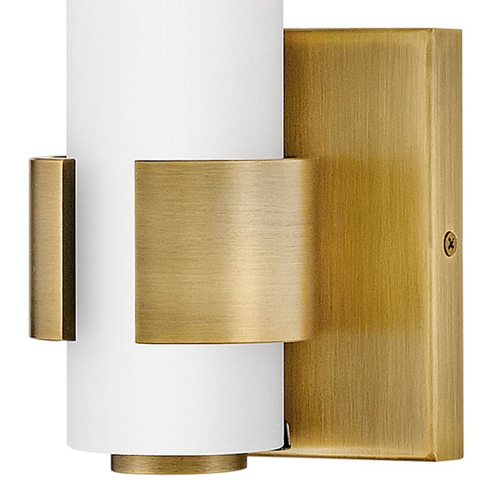 Hinkley Lighting 53060LCB Lacquered Brass Small Led Sconce Image 2