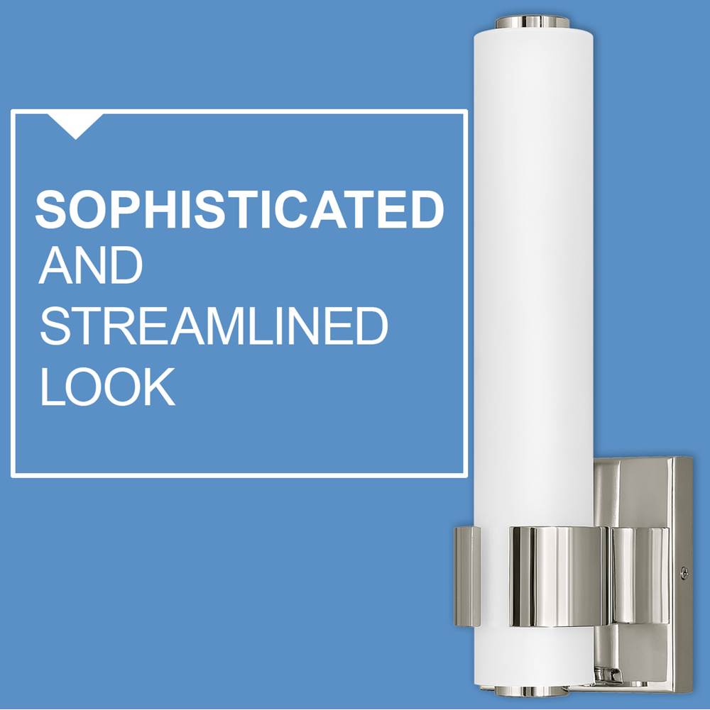 Hinkley Lighting 53060PN Polished Nickel Small Led Sconce Image 2