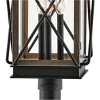 Hinkley Lighting 11191BK Black Medium Post Top Or Pier Mount Lantern Image 3