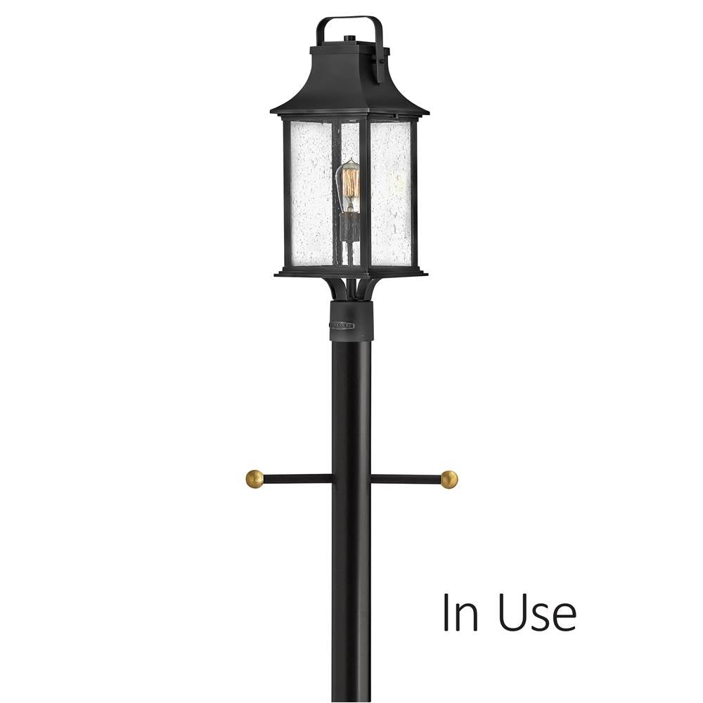 Hinkley Lighting 6660TK Textured Black 7' Direct Burial Post Image 2