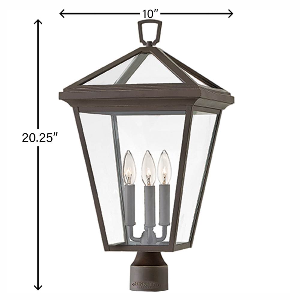 Hinkley Lighting Alford Place Medium Post Top Or Pier Mount Lantern