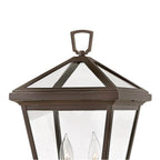 Hinkley Lighting 2561OZ-LV Oil Rubbed Bronze Medium Post Top Or Pier Mount Lantern 12v Image 4