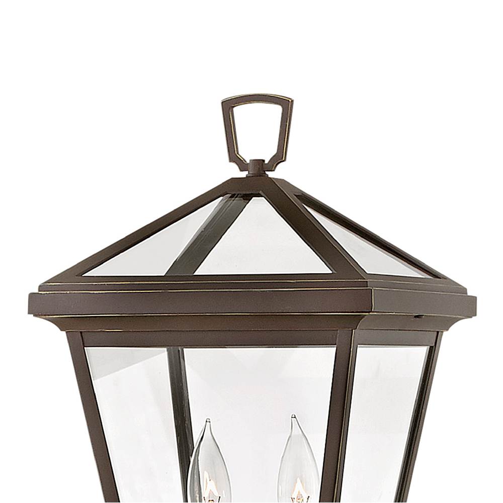Hinkley Lighting 2561OZ-LV Oil Rubbed Bronze Medium Post Top Or Pier Mount Lantern 12v Image 4