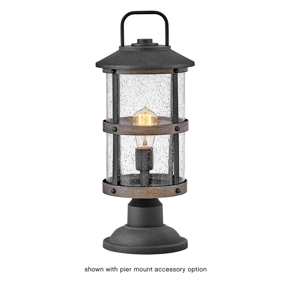 Hinkley Lighting 2687DZ-LV Aged Zinc Medium Post Top Or Pier Mount Lantern 12v Image 3