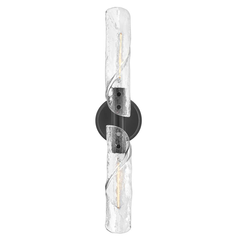Hinkley Lighting 57462BK Black Large Two Light Sconce Image 2