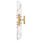 Hinkley Lighting 57462DA Distressed Brass Large Two Light Sconce Image 3