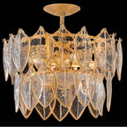 Hinkley Lighting FR32603DA Distressed Brass Medium Convertible Semi Flush Image 6