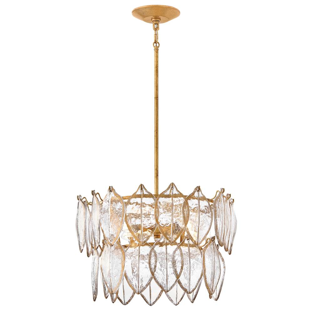 Hinkley Lighting FR32603DA Distressed Brass Medium Convertible Semi Flush Image 3