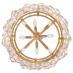 Hinkley Lighting FR32604DA Distressed Brass Medium Chandelier Image 4