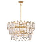 Hinkley Lighting FR32604DA Distressed Brass Medium Chandelier Image 3