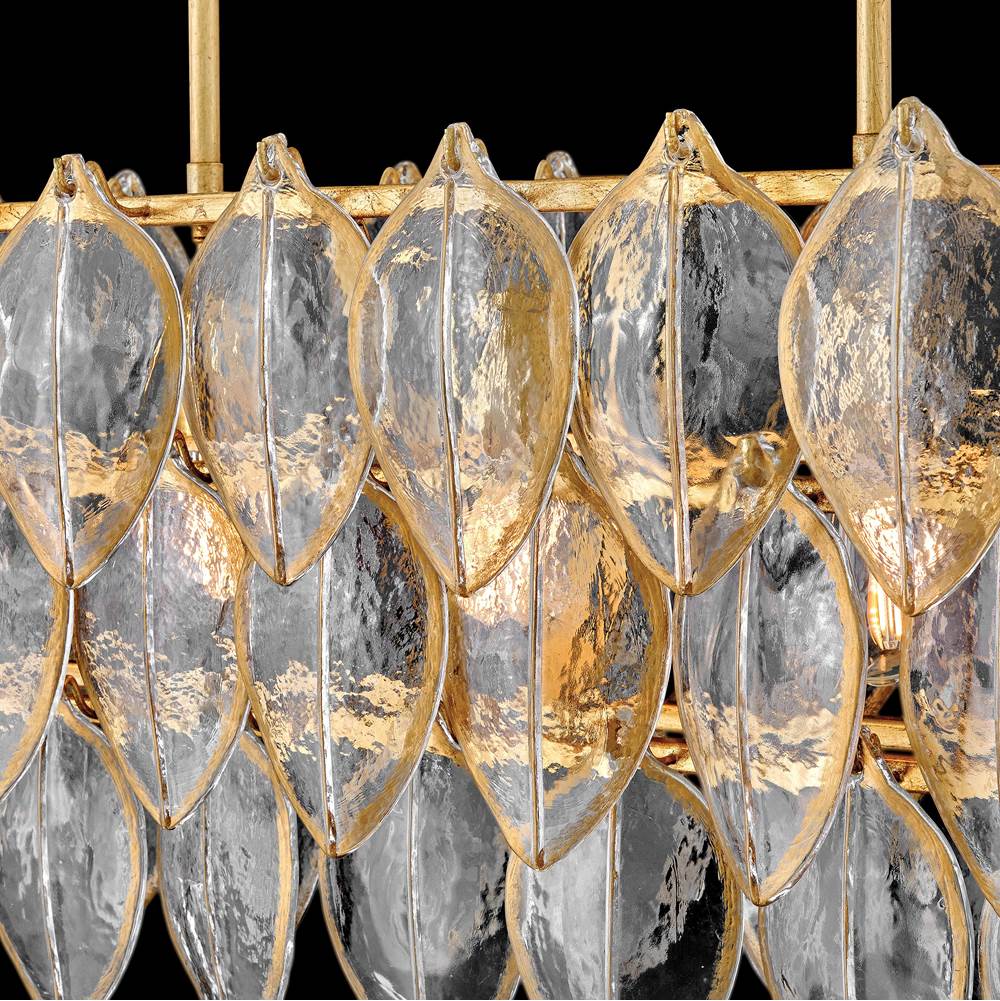 Hinkley Lighting FR32605DA Distressed Brass Medium Five Light Linear Image 8