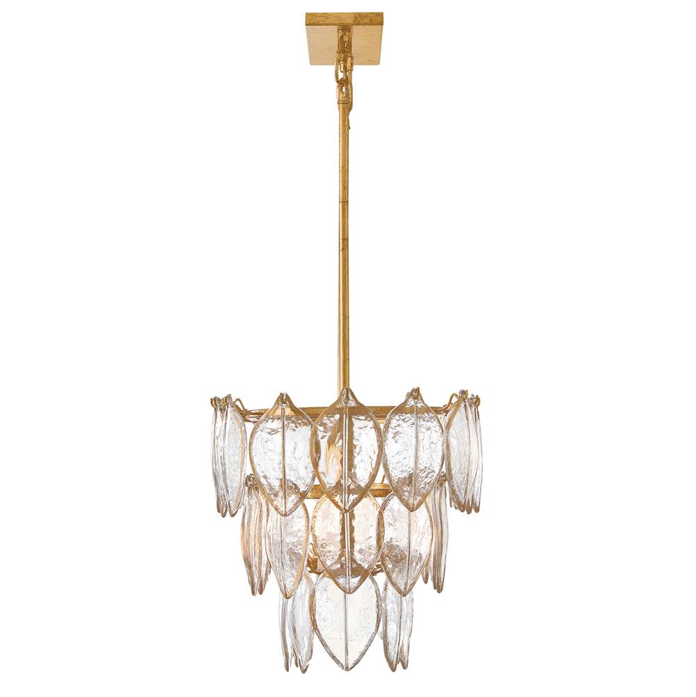 Hinkley Lighting FR32605DA Distressed Brass Medium Five Light Linear Image 3