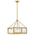 Hinkley Lighting  Large Drum Chandelier