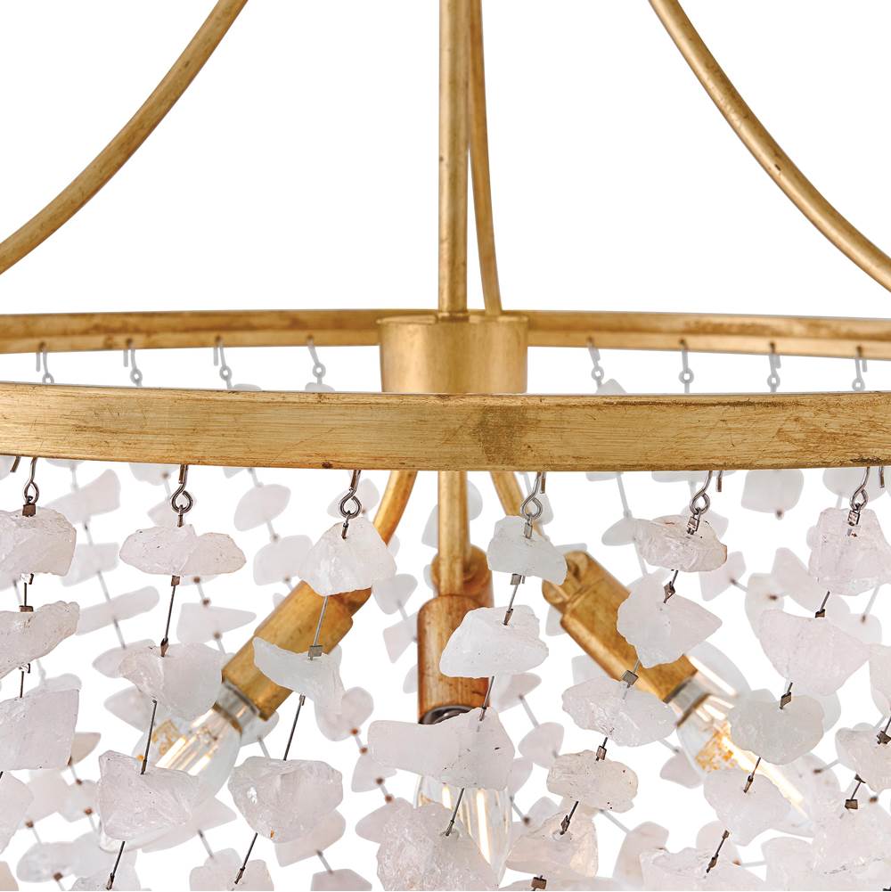 Hinkley Lighting FR41594DA Distressed Brass Medium Chandelier Image 5
