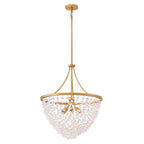 Hinkley Lighting FR41594DA Distressed Brass Medium Chandelier Image 4