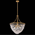 Hinkley Lighting FR41594DA Distressed Brass Medium Chandelier Image 2
