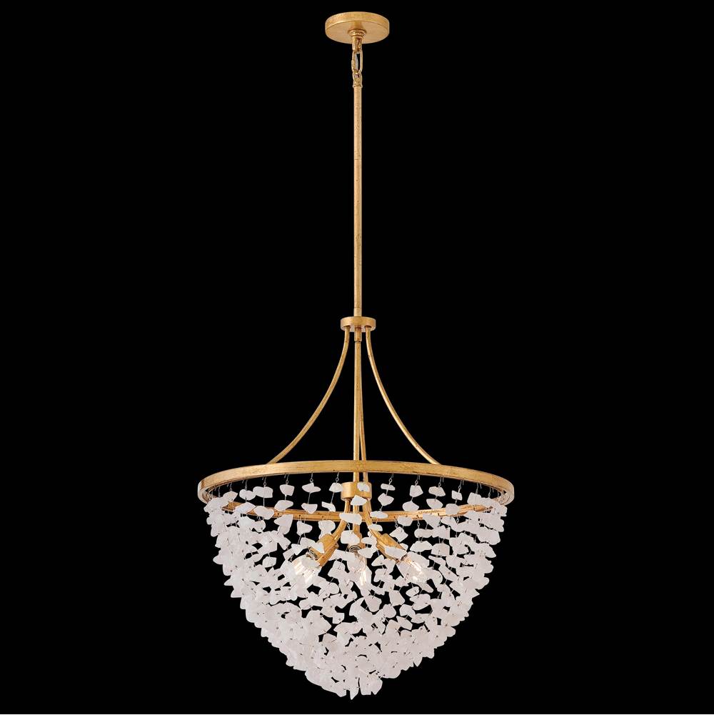 Hinkley Lighting FR41594DA Distressed Brass Medium Chandelier Image 2