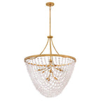 Hinkley Lighting FR41595DA Distressed Brass Medium Chandelier Image 4