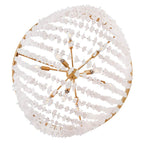 Hinkley Lighting FR41595DA Distressed Brass Medium Chandelier Image 3