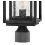 Hinkley Lighting 1001BK-LV Black Medium Post Top Or Pier Mount Lantern 12v Image 5