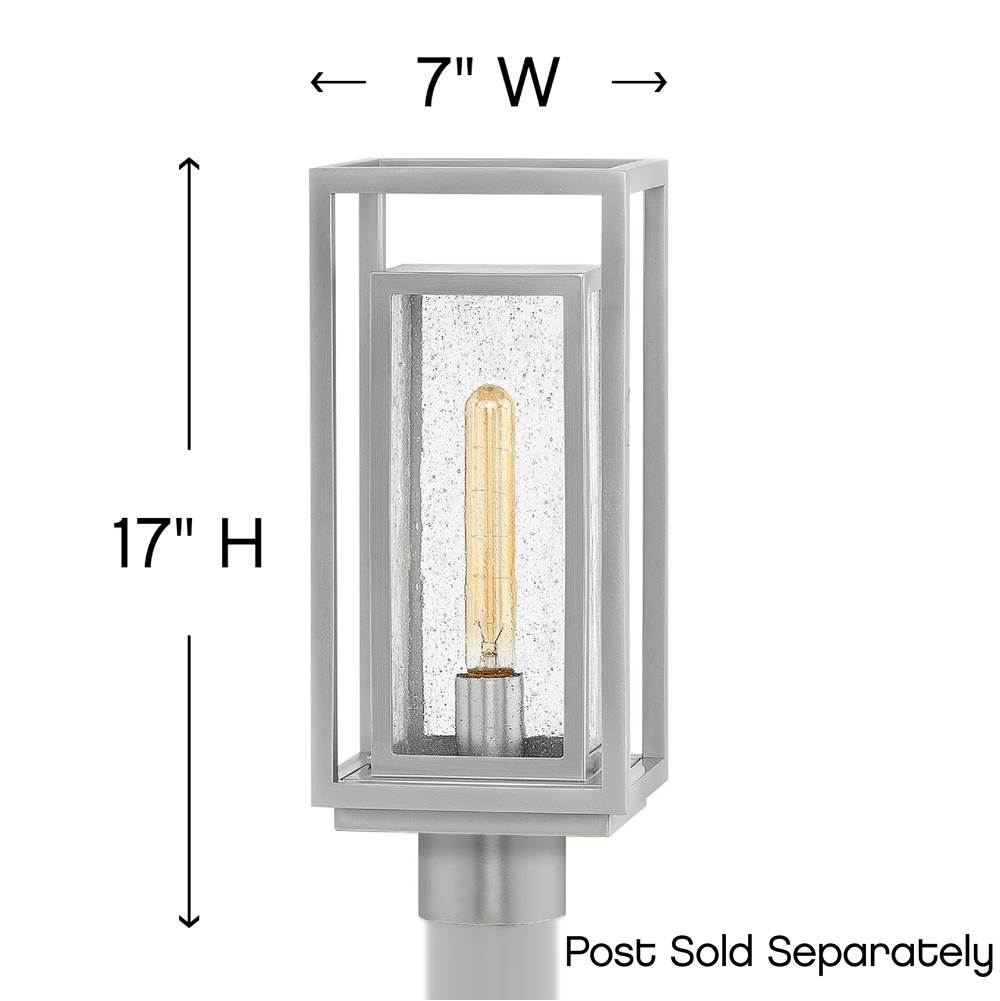 Hinkley Lighting Republic Medium Post Top Or Pier Mount Lantern 12v